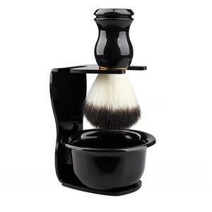 Set de Afeitado: Crema de Afeitar, Espuma, Brocha de Rayón, Jabonera, Soporte para Cuchilla de Afeitar - Product Image 6
