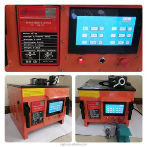 RB25 RB32 110V 220V Portátil Vergalhão Máquina De Dobra Leve Aço Bar <span class=keywords><strong>Bender</strong></span> & Cutter 1 Ano de Garantia - Product Image 2