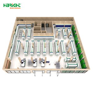 Equipo de Supermercado Certificado por ISO, Diseño y Suministro Completo para Tiendas - Product Image 2