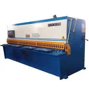 Machine de découpe CNC à faisceau pivotant, ciseleur QC12K 6x2500, pour découpe de feuille de métal