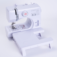 Machine à coudre plate portable UFR-728 à point noué, nouvelle, multifonctionnelle, domestique, à une aiguille, alimentation manuelle, moteur intégré