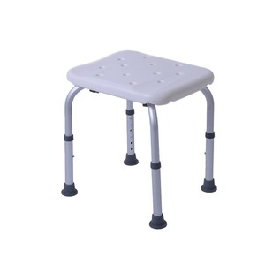 Chaoyang Bath <b>Stool</b> <b>Adjustable</b> <b>Height</b> White Plastic Seat Shower Chair For Elderly Disabled Pregnant Users - Product Image 5