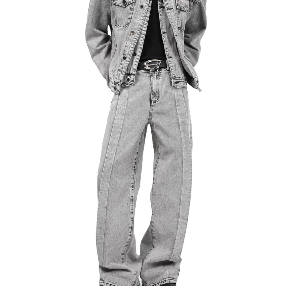 Jean Boyfriend Homme Pantalon Large Jean Homme Ripped Jeans For