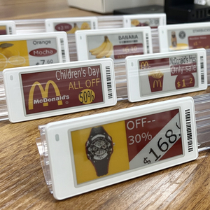 Etiqueta de Precio Digital de Cuatro Colores con Pantalla E-Ink Epaper ESL de 2.6 Pulgadas, Etiqueta Electrónica para Estantes de Supermercado - Product Image 1