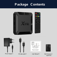 Topleo Prix d'usine le plus bas Allwinner H313 2GB 16GB Smart Tv Box Android 10.0 Décodeur X96Q