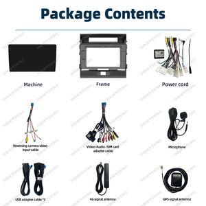 FYT 7870 <span class=keywords><strong>Android</strong></span> 13 2K REPRODUCTOR DE DVD para coche navegación GPS Carplay Auto Radio estéreo pantalla para Toyota Land Cruiser LC200 2008-2015 - Product Image 3