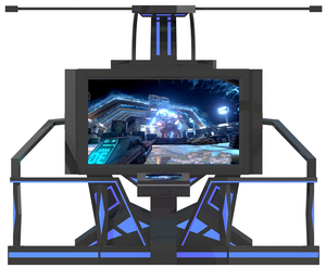 Thực tế ảo tương tác <span class=keywords><strong>VR</strong></span> khám phá trò chơi đứng không gian Walker 9D Trò chơi bắn súng <span class=keywords><strong>VR</strong></span> đi bộ nền tảng giả lập - Product Image 2