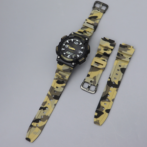 สายนาฬิกาเรซิ่นซิลิโคน Win-Win ขนาด 18 มม. สำหรับนาฬิกา <span class=keywords><strong>Casio</strong></span> รุ่น W-218H AE1200 AE1000 AE1300 ลายพราง - Product Image 2