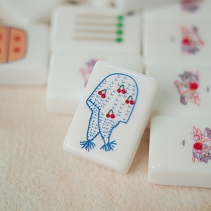 Juego de Mahjong Americano de Acrílico Personalizado de 160 Fichas, Estilo Viral de Redes Sociales, para Creadores de Contenido - Product Image 4