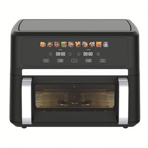 200 ℃   Friteuse à air 10 L à température réglable, 10 programmes prédéfinis, fonction Sync & Match Cook, pieds antidérapants, élément chauffant en acier inoxydable SS304, compatible lave-vaisselle - Product Image 1