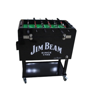 ตู้แช่โต๊ะเกมฟุตบอลพร้อมล้อสำหรับเบียร์ - Product Image 1