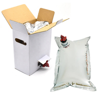 Aangepaste BIB-zak 5kg aluminiumfoliezak voor verpakking van vloeibare koffie, sap, wijn, vloeistofzak, aseptische zak