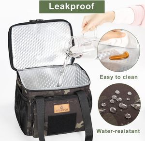 Échantillon Gratuit - Glacière Isotherme Écologique en Néoprène Résistante à l'Eau, Grande Capacité 24L, Double Compartiment, Robuste et Anti-Fuite pour - Product Image 4