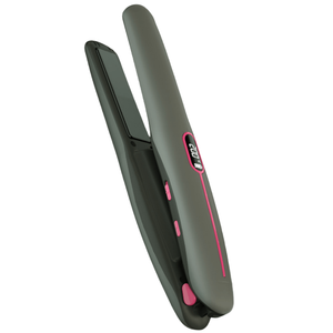 Plancha de Pelo Inalámbrica 2 en 1 con Revestimiento Cerámico, Pantalla LCD, Recargable por USB, Herramienta de Peinado Portátil - Product Image 2