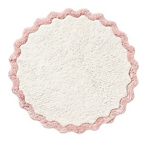 Designer Tufted Cotton Bath Mats Softest Anti-Slip Eco-Friendly <b>Floor</b> Mat Softer Attractive <b>Machine</b> Made Economical Price ITHL - Product Image 1