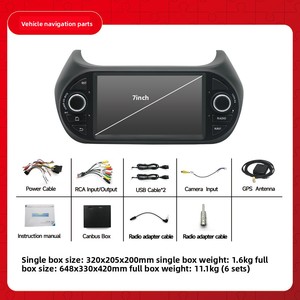 Sistema de Navegación GPS Android Todo en Uno con Pantalla LCD, CarPlay 4G para Vehículos Fiat, Citroën y Peugeot (Montaje en el Tablero) - Product Image 5