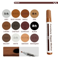 Stylo de retouche pour meubles à effet bois, nouveau produit, marqueur de teinture pour bois, marqueur pour meubles, marqueur de réparation des rayures sur le bois