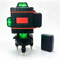 Niveau laser vert 520 nm, 16 points, à pendule, auto-nivelant, 12 V, outil de menuiserie industriel et DIY, garantie 1 an