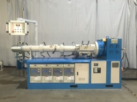 Machine d'extrusion de caoutchouc haute capacité de marque WY, type pompe à huile 90, alimentation à froid, puissance 55KW, rapport L/D 20:1, équipement de fabrication