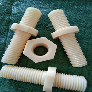 Nylon Hex Bolts And Nuts M10 Metric National Standard Customizable <b>Fasteners</b> - Product Image 3