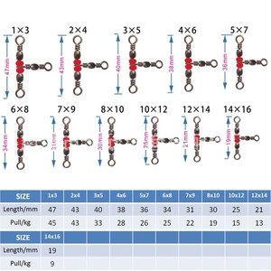 <span class=keywords><strong>Baril</strong></span> de pêche à trois voies en laiton en forme de T, connecteurs de ligne de matériel triple roulement et pivotant, vente en gros, pièces - Product Image 3
