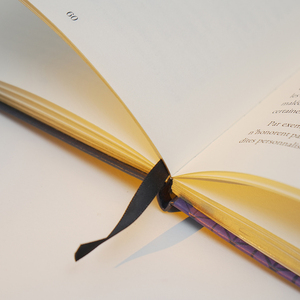 ขายตรงจากโรงงาน สมุดบันทึกไดอารี่ดีไซน์ใหม่ A4/A5/A6 ปกหนัง PU เย็บเข้าเล่ม ปกแข็ง ขอบทองลายนูน - Product Image 3