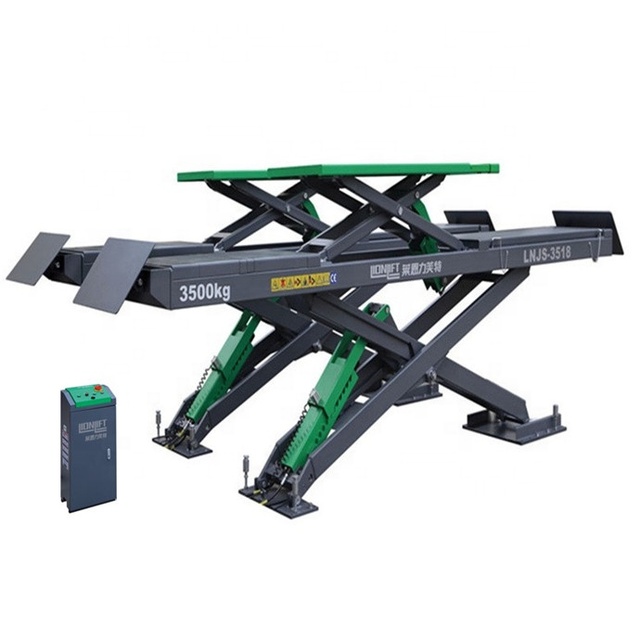 Automotive Repair Equipment Garage Wheel Alignment Machine with Car Scissor Lifts Car Lift Scissor Aligner 4S Shop Car Lifts