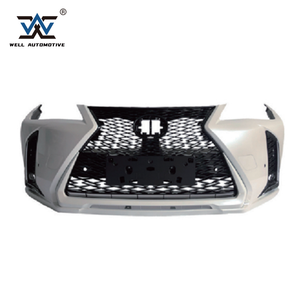 Piezas exteriores de automóviles de alta calidad, Kits de carrocería delantera, parachoques blanco y negro, parrilla de parachoques delantero de plástico Abs para <span class=keywords><strong>UX</strong></span> 2018 - Product Image 1