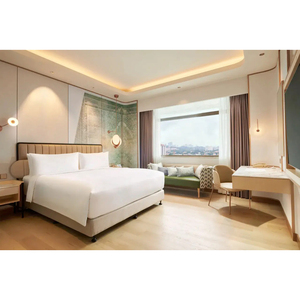 Usine approvisionnement direct moderne 5 étoiles hôtel de mode chambre à coucher chambre de meubles chambre d’hôte ensemble mode - Product Image 1