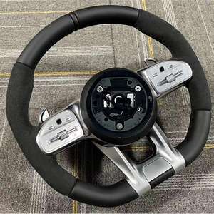 พวงมาลัยคาร์บอนไฟเบอร์ W204 สำหรับรถยนต์เมอร์เซเดส-เบนซ์ AMG W204 W205 W211 W203 W212 W176 W213 Cla W210 <span class=keywords><strong>W124</strong></span> W177 W221 - Product Image 2