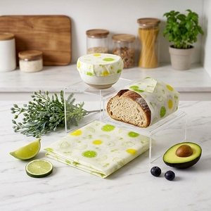 <strong>Bee</strong> <strong>Wax</strong> <strong>Wrap</strong> Organic Eco Friendly Reusable Fruit Sandwich Vegetable Natural Beeswax Food Wrapper Package Beewax <strong>Wrap</strong> - Product Image 5