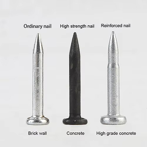 High Hardness 16-38mm #65 Steel Construction <b>Nails</b> Smooth Shank Type High Standard Carton Packing - Product Image 3