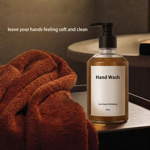 Nettoyant pour les <span class=keywords><strong>mains</strong></span> personnalisé avec pompe, exfoliant aux raisins de mer, parfumé, nettoyage doux, désinfectant pour les <span class=keywords><strong>mains</strong></span> pour usage hôtelier, fournisseur en gros - Product Image 3