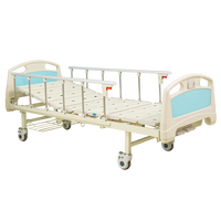 Lit médical en alliage d'aluminium LLF, classe II, pour hôpital, soins infirmiers, usage domestique, lit mobile doublement réglable avec ouverture pour toilettes, ISO9001/CE
