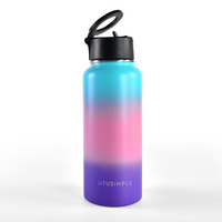 Mug à café isotherme en acier inoxydable 32oz, design personnalisé, écologique, avec couvercle magnétique et poignée, portable pour voyage, 6-12h, personnalisable