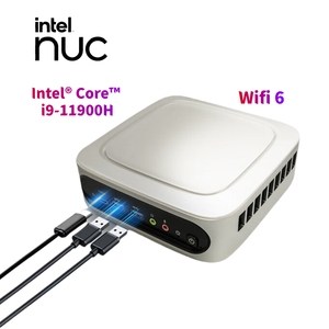 Máy Tính Để Bàn Máy Tính Bán Chạy Núc Intel UHD Đồ Họa I9-11900H Wifi6 Bt 5.2 64GB Ddr4 8 Core 16 Chủ Đề Windows 10/11 Chơi Game Mini PC - Product Image 1