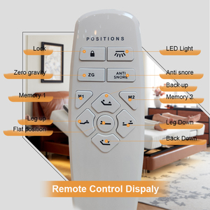 Khung giường khách sạn hiện đại, điện, cỡ lớn, đa chức năng, thông minh, có đệm massage - Product Image 5