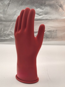 Class 0 <span class=keywords><strong>Latex</strong></span> 5000V điện găng tay cách điện cho công việc trực tiếp - Product Image 6