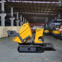 KOCHUANG 500kg Mini-Raupenlader Kipper Hydraulikmotor Diesel/Benzinmotor 4,8KW Leistung Hohe Effizienz Made in China