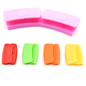 Manchons antidérapants en silicone pour poignées de poêles et casseroles – Vente en gros - Product Image 5