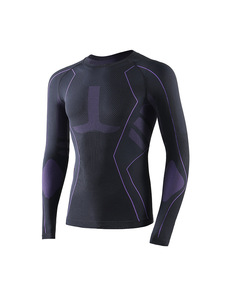 X030 x031 tùy chỉnh nam liền mạch than tre chống vi khuẩn đi xe đạp lớp cơ sở chống mùi liền mạch trượt tuyết lớp cơ sở nhiệt - Product Image 3