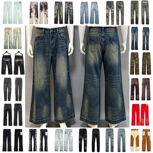Fabricante <span class=keywords><strong>de</strong></span> Jeans <span class=keywords><strong>de</strong></span> Mezclilla Personalizados, Jeans <span class=keywords><strong>de</strong></span> Estilo Urbano, <span class=keywords><strong>Pantalones</strong></span> Holgados <span class=keywords><strong>para</strong></span> Hombre y <span class=keywords><strong>Mujer</strong></span>, Jeans <span class=keywords><strong>de</strong></span> Mezclilla <span class=keywords><strong>de</strong></span> Corte Recto <span class=keywords><strong>para</strong></span> <span class=keywords><strong>Mujer</strong></span> - Product Image 1