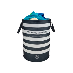 ตะกร้าผ้าสักผ้าแบบพับได้ ซ้อนกันได้ เป็นมิตรกับสิ่งแวดล้อม ทันสมัย ​​อเนกประสงค์ ขนาดใหญ่ ทำจากผ้าสักหลาด สะดวกสบาย สวยงาม ใช้เก็บของได้ - Product Image 4