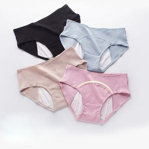Sous-vêtements périodiques de haute qualité Vente en gros Culottes périodiques étanches à 3 couches pour <span class=keywords><strong>jeunes</strong></span> filles - Product Image 2