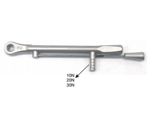 Clé dynamométrique pour implants dentaires, kit d'outils à cliquet, contrôle de couple manuel de haute précision, <span class=keywords><strong>instruments</strong></span> chirurgicaux de laboratoire prothétique, 15-50 Ncm - Product Image 3