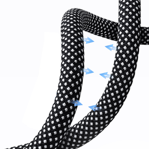 Nouvel arrivage <span class=keywords><strong>de</strong></span> filet <span class=keywords><strong>de</strong></span> pêche personnalisé tissage magnétique 60W 6A câble <span class=keywords><strong>de</strong></span> charge rapide <span class=keywords><strong>de</strong></span> type C 100W câble USB C vers USB C pour <span class=keywords><strong>iPhone</strong></span> Huawei - Product Image 2