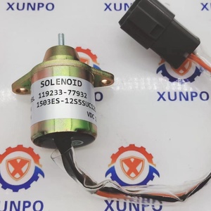 R55-5 R60-5 3TNV88 Parts Fuel Shut Off Solenoid 119233-77932 1503ES-12S5SUC12S - Product Image 2
