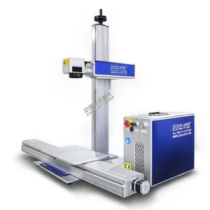 electric x axis Raycus 20W 30W EZCAD software 50W laser marking machine for sale/laser engraving machine for jewelry