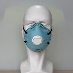 Cốc hình than hoạt tính chống bụi hạt bảo vệ mặt nạ khí công nghiệp dùng một lần với van thở - Product Image 4