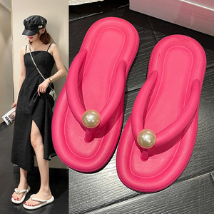 Sandalias de Playa para Mujer, Diseño 2026, Color Caramelo, Punta Abierta, Antideslizantes, con Diseño Impreso, Ligeras, Planas, para Verano - Product Image 2